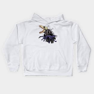 Dashing Skull Monster Kids Hoodie